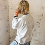 IOWA Ringer Stripe Sweatshirt