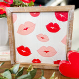 10x10" Kissy Sign