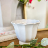 Ceramic Fluted Planter