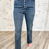 Hem Straight Jeans