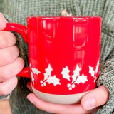 Red Holly Coffee Mug