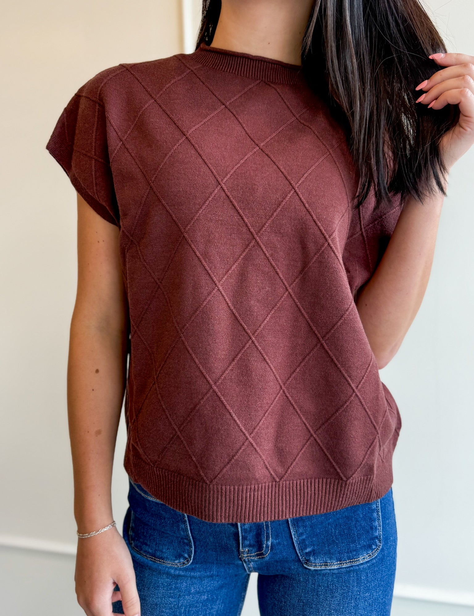 Mock Neck Sweater