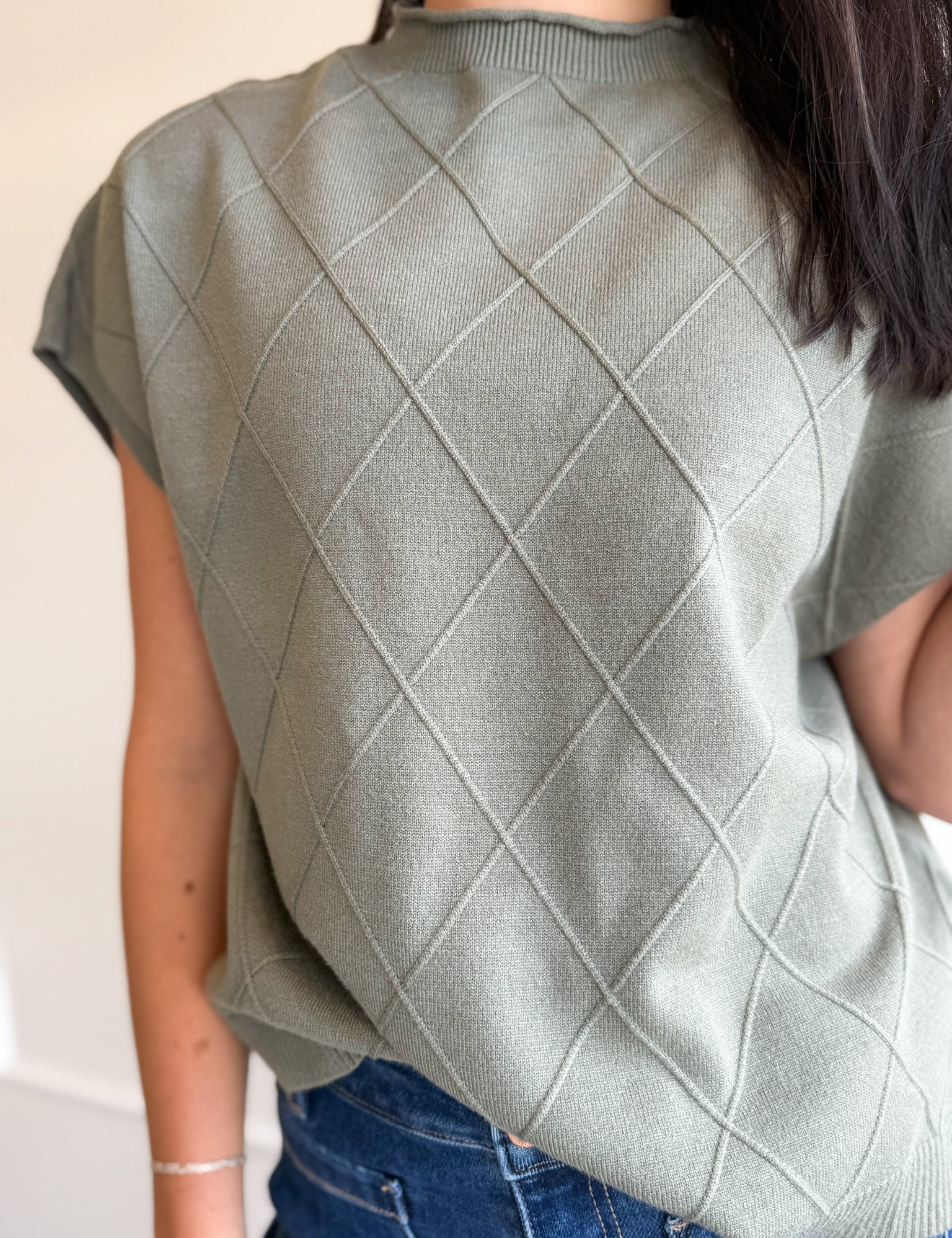Mock Neck Sweater