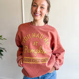 Pumpkin Spice Everything Sweatshirt