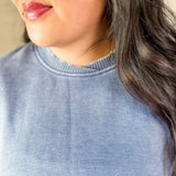 Easy Street Acid Wash Pullover