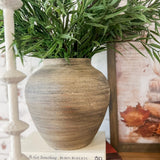 Stripe Plum Vase
