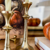Gold Candle Holder