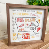 8x8" ISU Collage