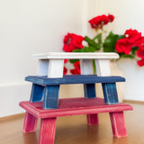 Red, White and Blue Risers