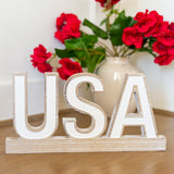 Carved Usa On Base