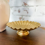 5.5" Brass Antique Dish