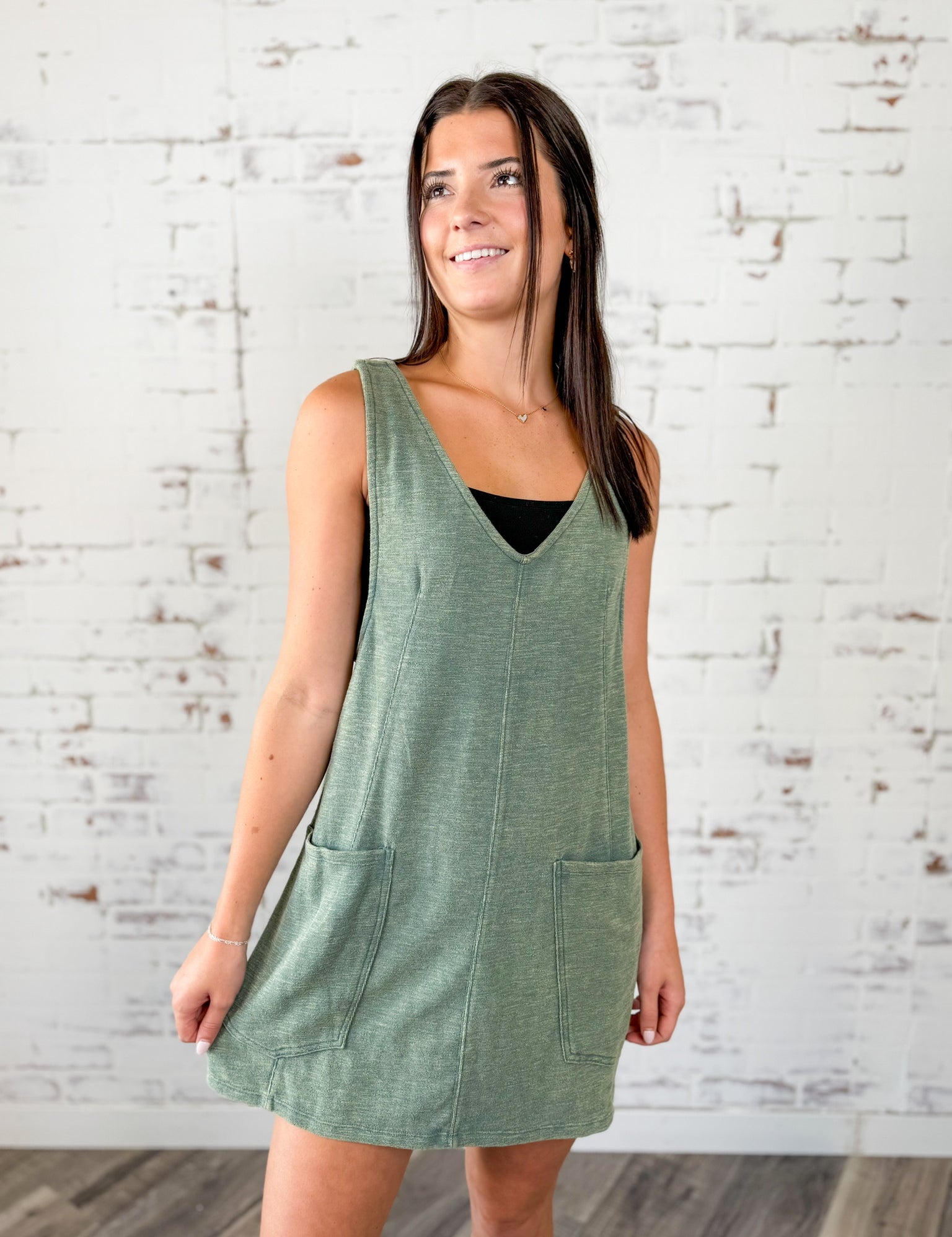 Overall Jumper Dress