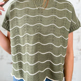 Wavy Days Knit Top