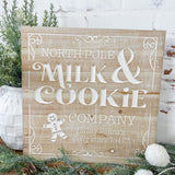 Milk & Cookie Company Sign