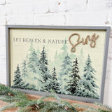 MDF Heaven & Nature Sing Wall Decor