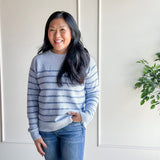 Soft Stripe Lightweight Knit Sweater