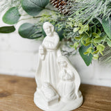 Stoneware Holy Family