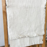 Cream Table Runner