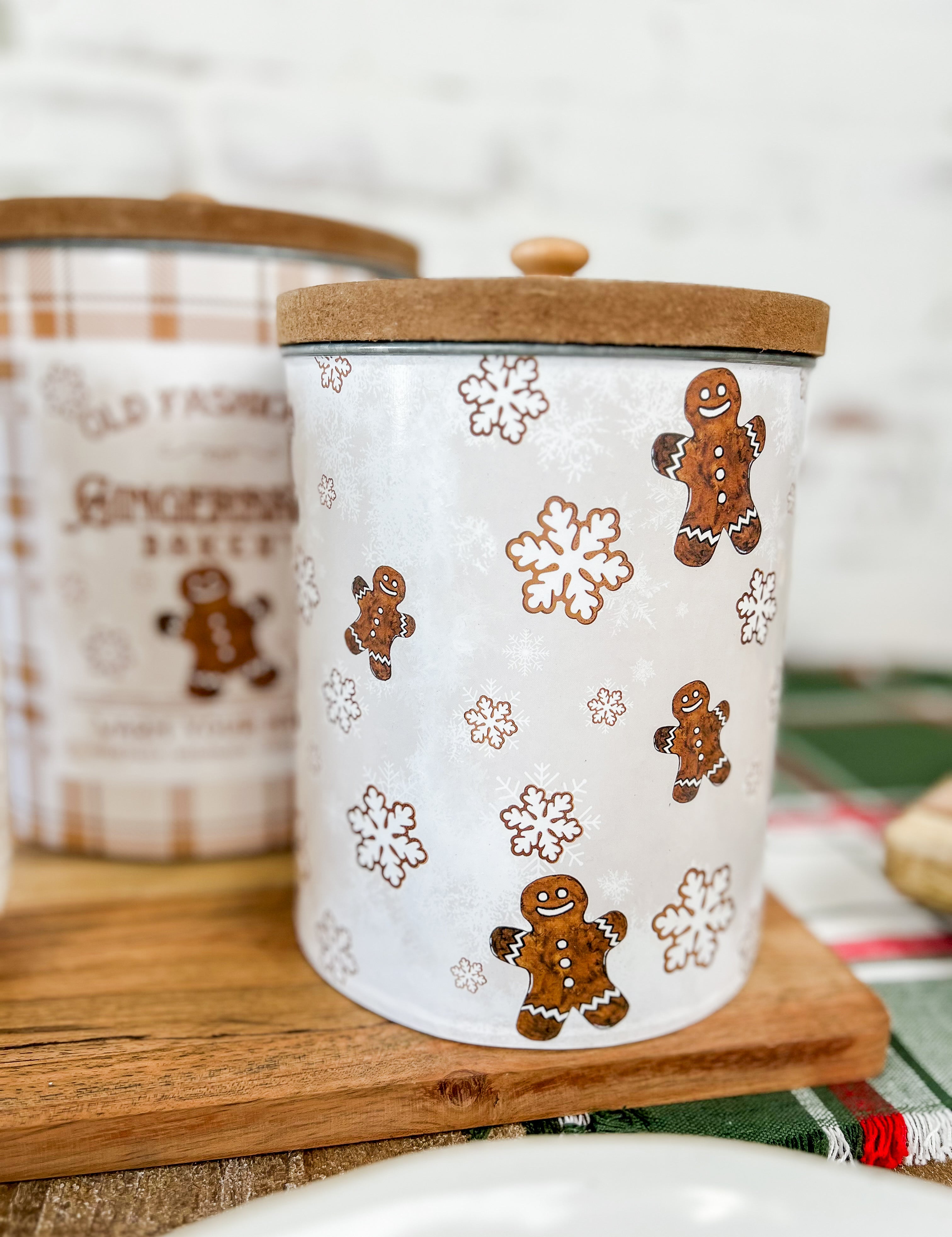 Gingerbread Canisters