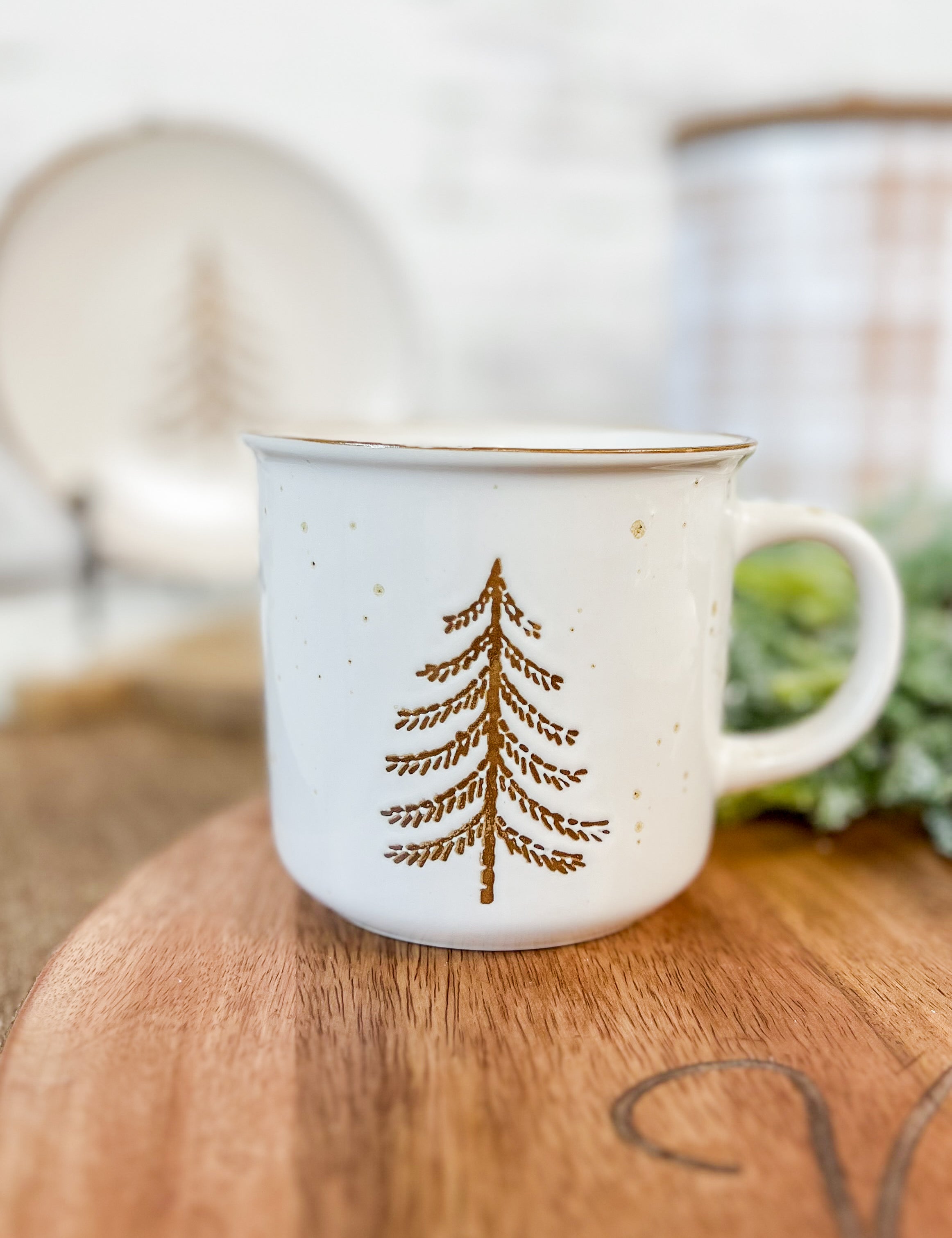 Evergreen Tree Mugs