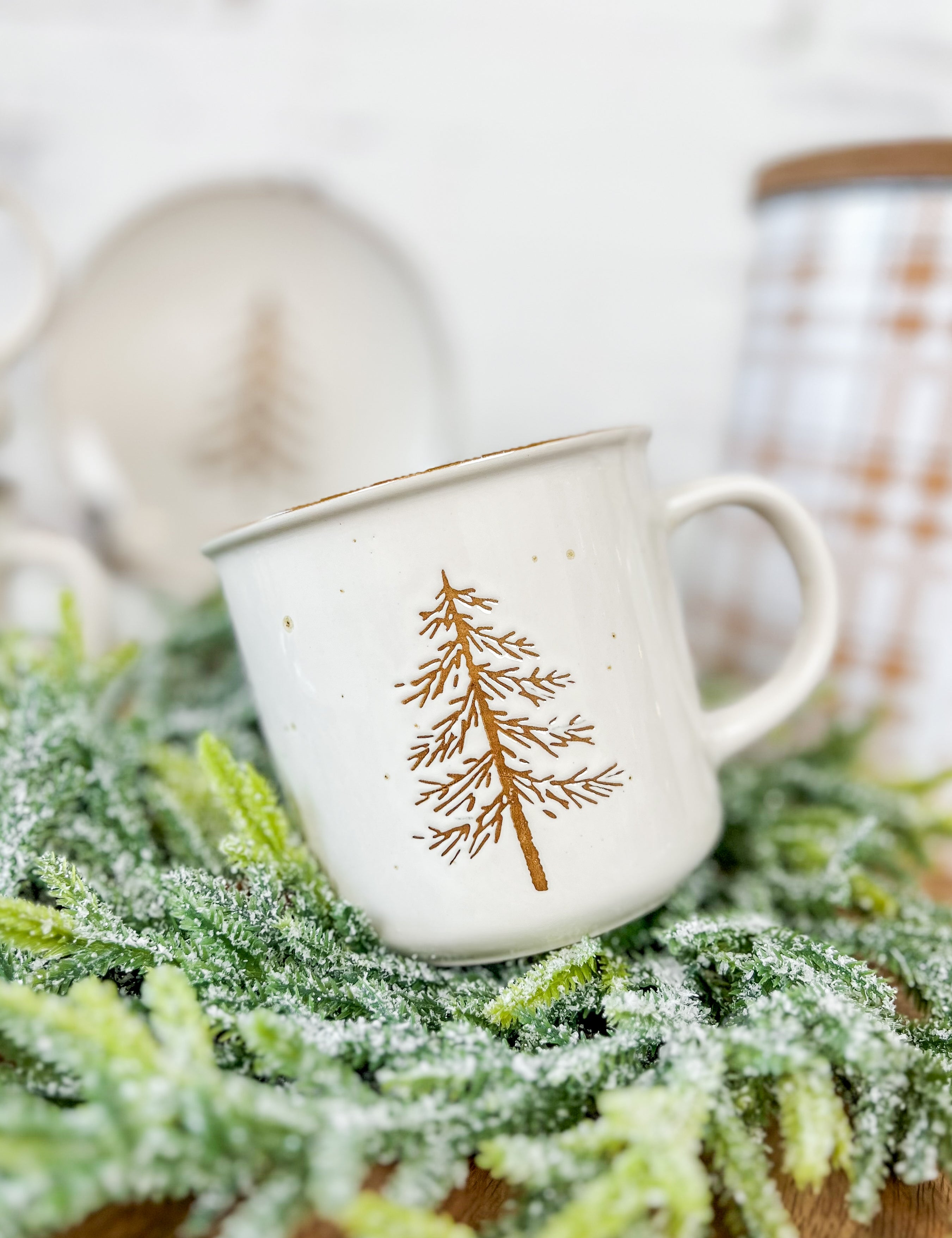 Evergreen Tree Mugs