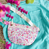 Jolie Floral Puffer Bum Bag