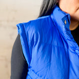 Mock Neck Puffer Vest