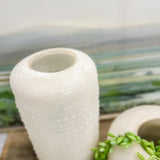 Textured 2-Tone Vase