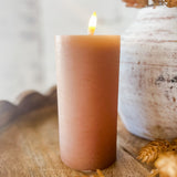 6" Caramel Glow Flameless Candle