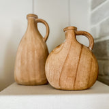 Wooden Handle Vase