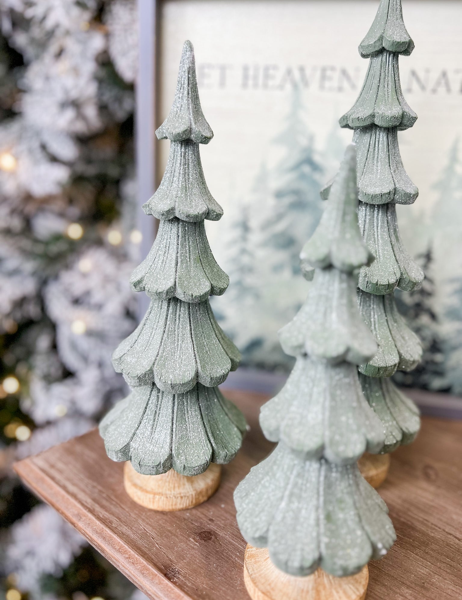 Sage Resin Tree