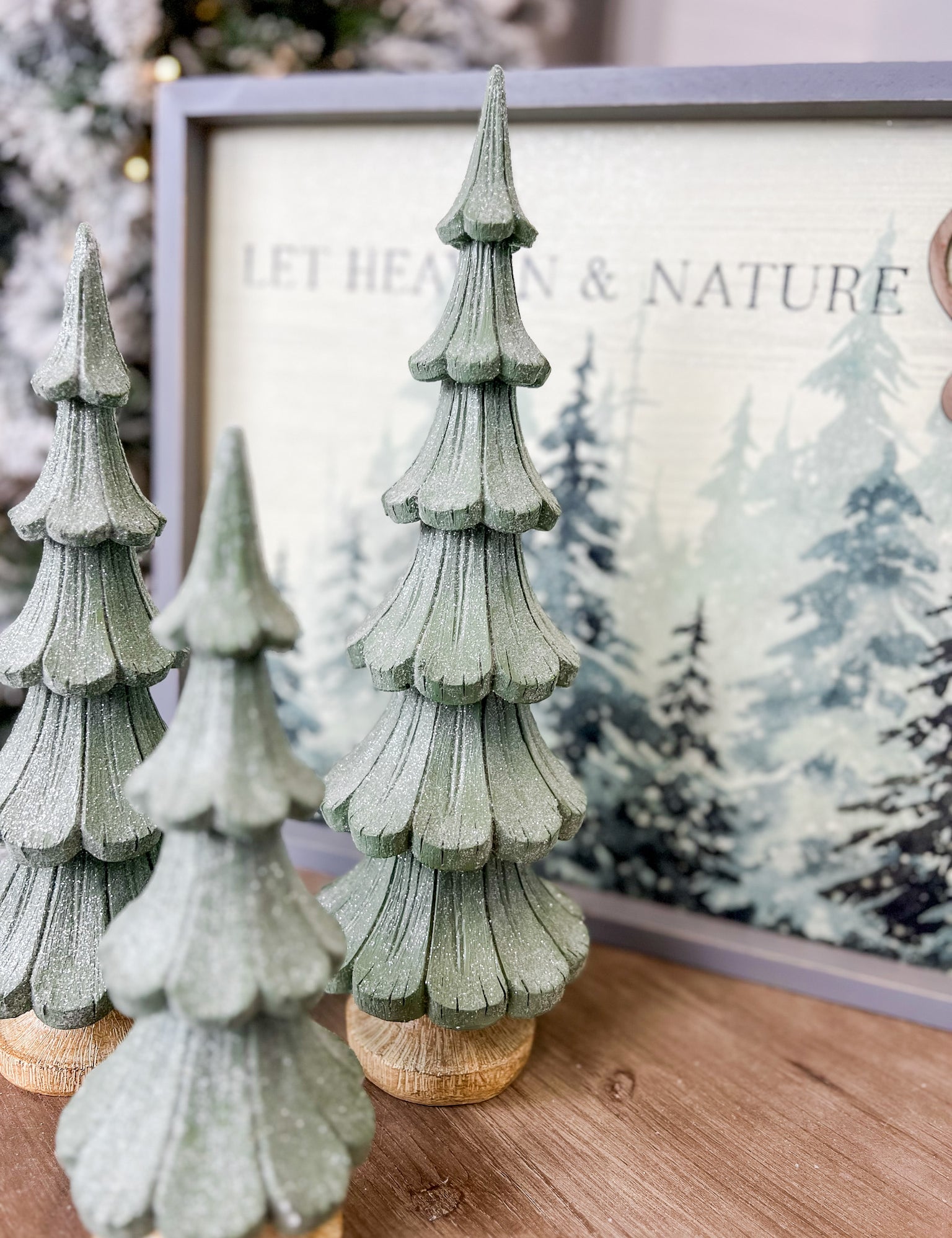Sage Resin Tree