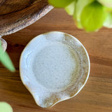 Speckled Ceramic Spoon Rest | 5"