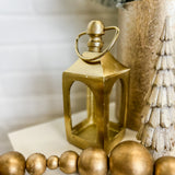 Mini Gold Tealight Lantern