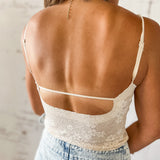 Everyday Lace Adustable Layering Cami