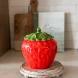 Ceramic Strawberry Jar