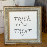 Vintage Trick Or Treat | 9x9"