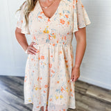 Jimena Flower Print Dress