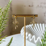 Dainty Bow Drop Earrings