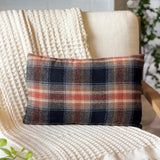 Winston Plaid Pillow | 18x12"