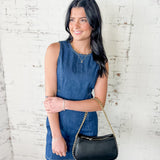 City Chic Denim Shift Dress
