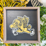 8x8" Vintage Running Herky