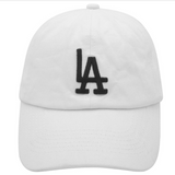 White LA Hat