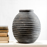 Black Terracotta Vase