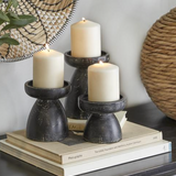 Black Candle Holder