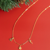 Holiday 3-Charm Necklace