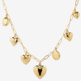 Heart Locket Charm Necklace