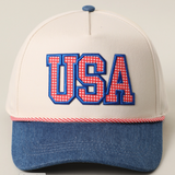 USA Gingham Hat