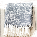 Charcoal Pattern Throw