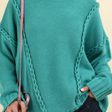 Braided Seam Sweater